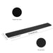 Grifiti Slim Wrist Pad 24 Inch for Thin Apple Wired Keyboard and Trackpad or Mouse - Grifiti
