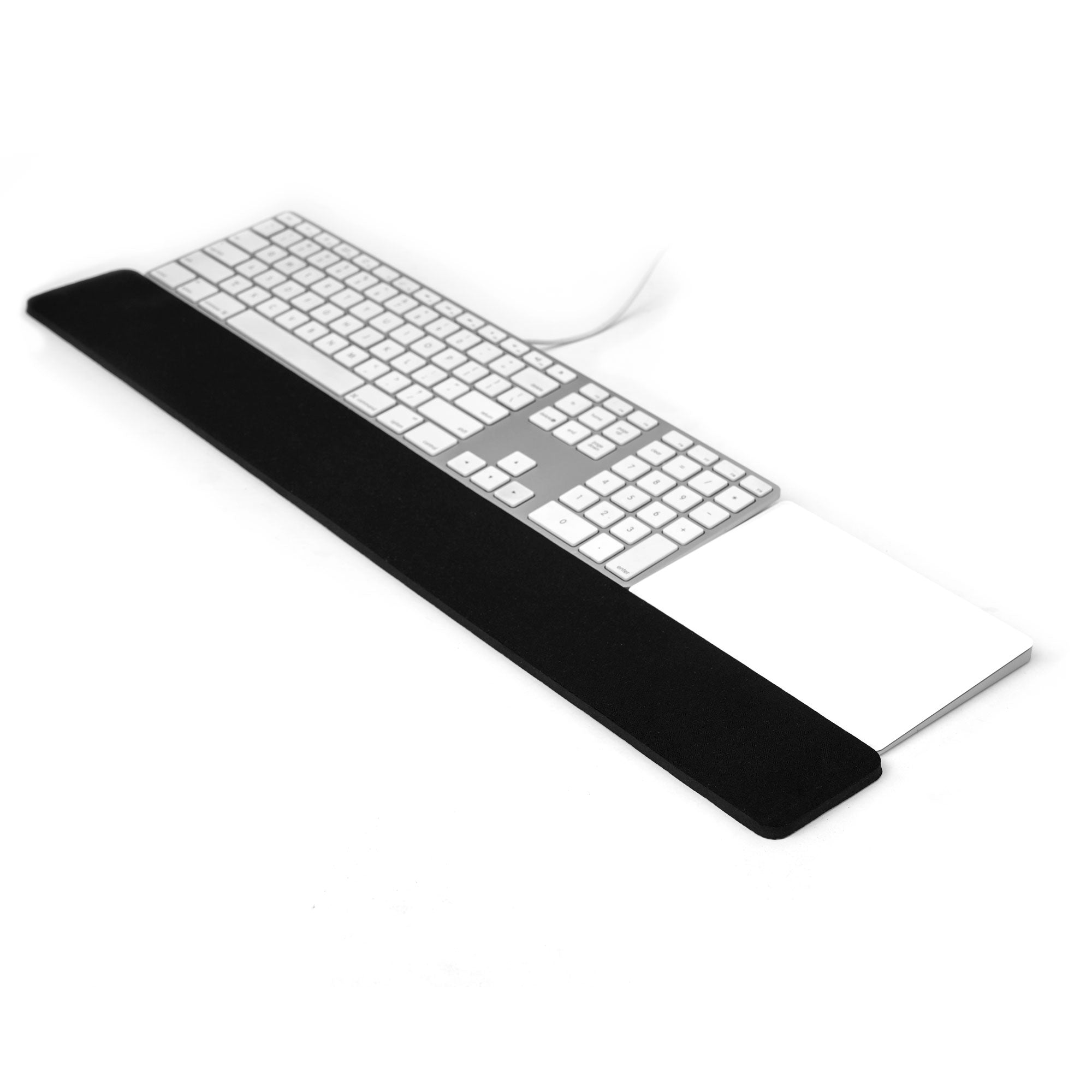Grifiti Slim Wrist Pad 24 Inch for Thin Apple Wired Keyboard and Trackpad  or Mouse