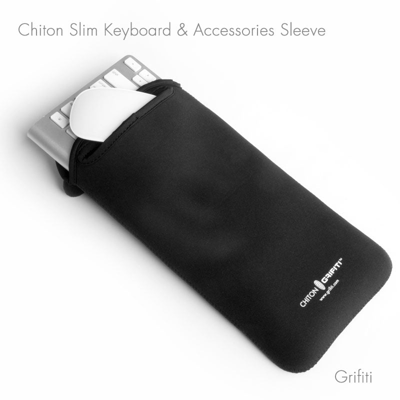 Grifiti Chiton Slim 12 Wireless Keyboard Sleeve for Apple, Anker, Logitech - Grifiti