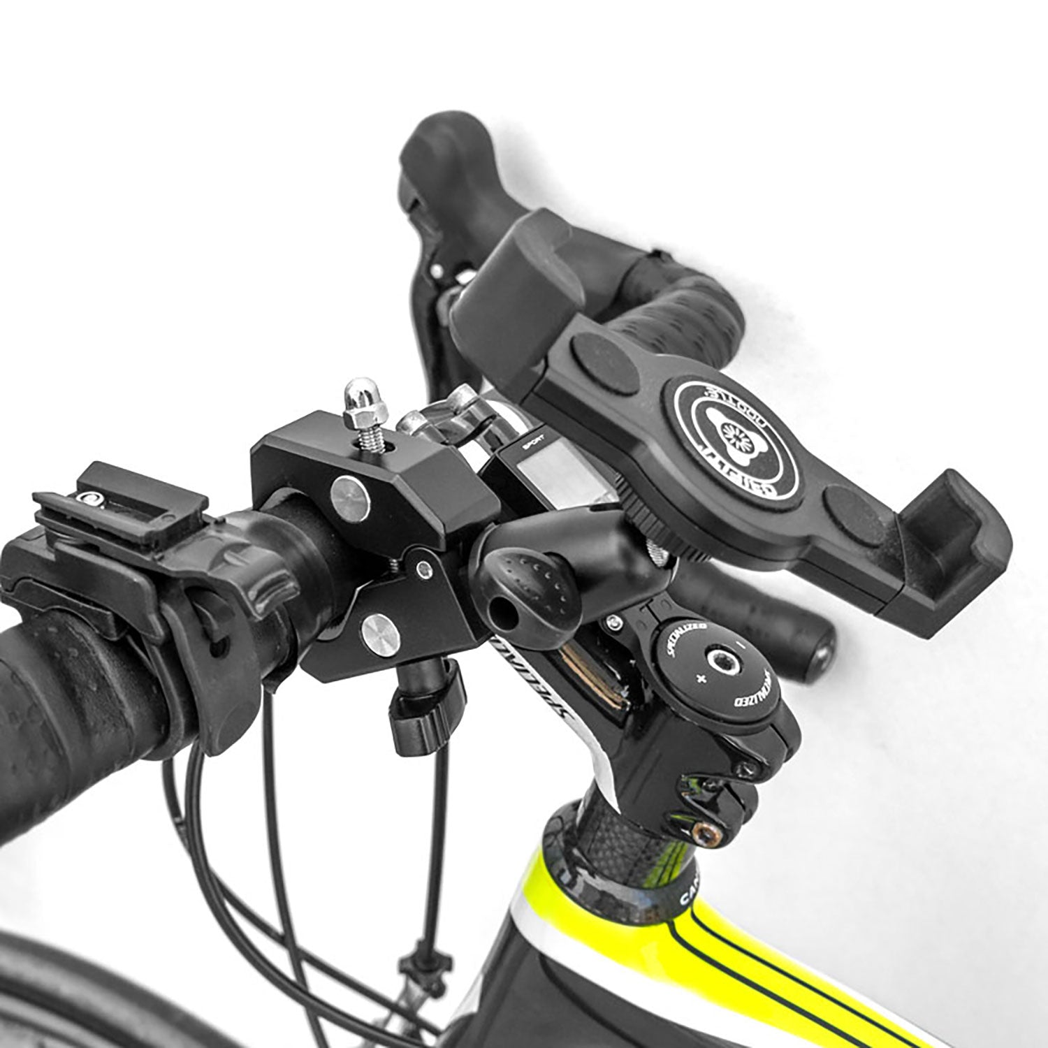 Grifiti Nootle Heavy Duty Bar Pipe Bike Clamp Camera Video Phone Mounts - Grifiti