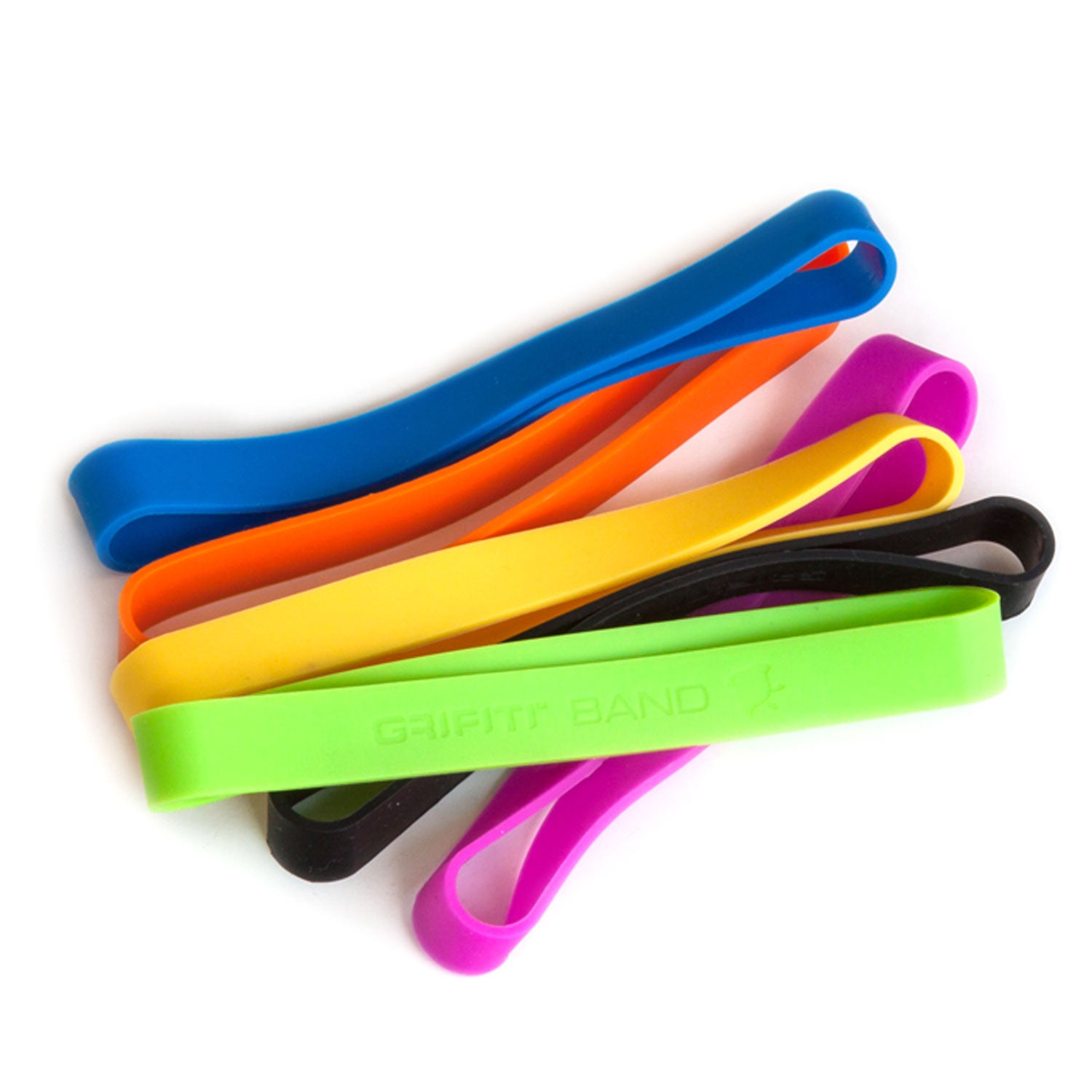 Grifiti Band Joes Grip Rubber Bands 5 x 2 Inch 5 Pack Long Lasting Assorted  Colorful Silicone Grip Cooking Grade Heat Cold UV Chemical Resistant