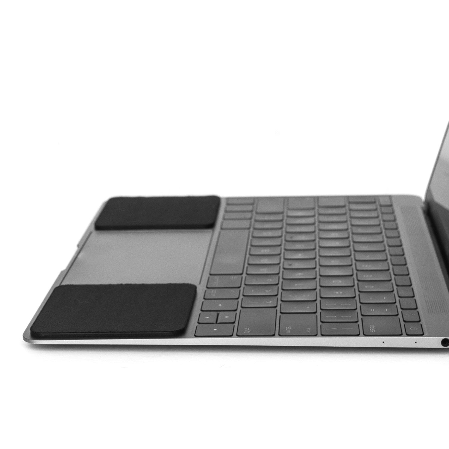 Grifiti Small Slim Palm Pads 2.75 x 3 x 0.18 inch Small Wrist Rest on MacBooks and Laptops - Grifiti