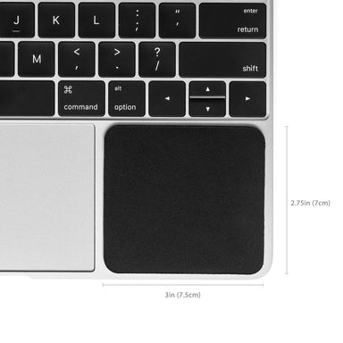 Grifiti Small Slim Palm Pads 2.75 x 3 x 0.18 inch Small Wrist Rest on MacBooks and Laptops - Grifiti