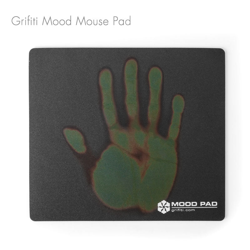 Grifiti Mood Mouse Pad Heat Sensitive Color Changing Liquid Crystal Center - Grifiti