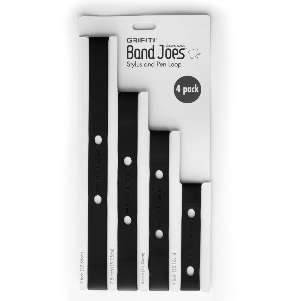 Grifiti Band Joes 4, 6, 7.5, 9 inch Pen / Stylus Loop (4pk) - Grifiti